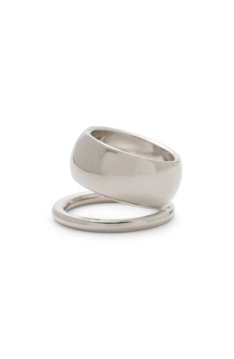 Halo Double Band Ring