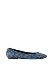 Lanvin Lunar Year Ballerina In Denim