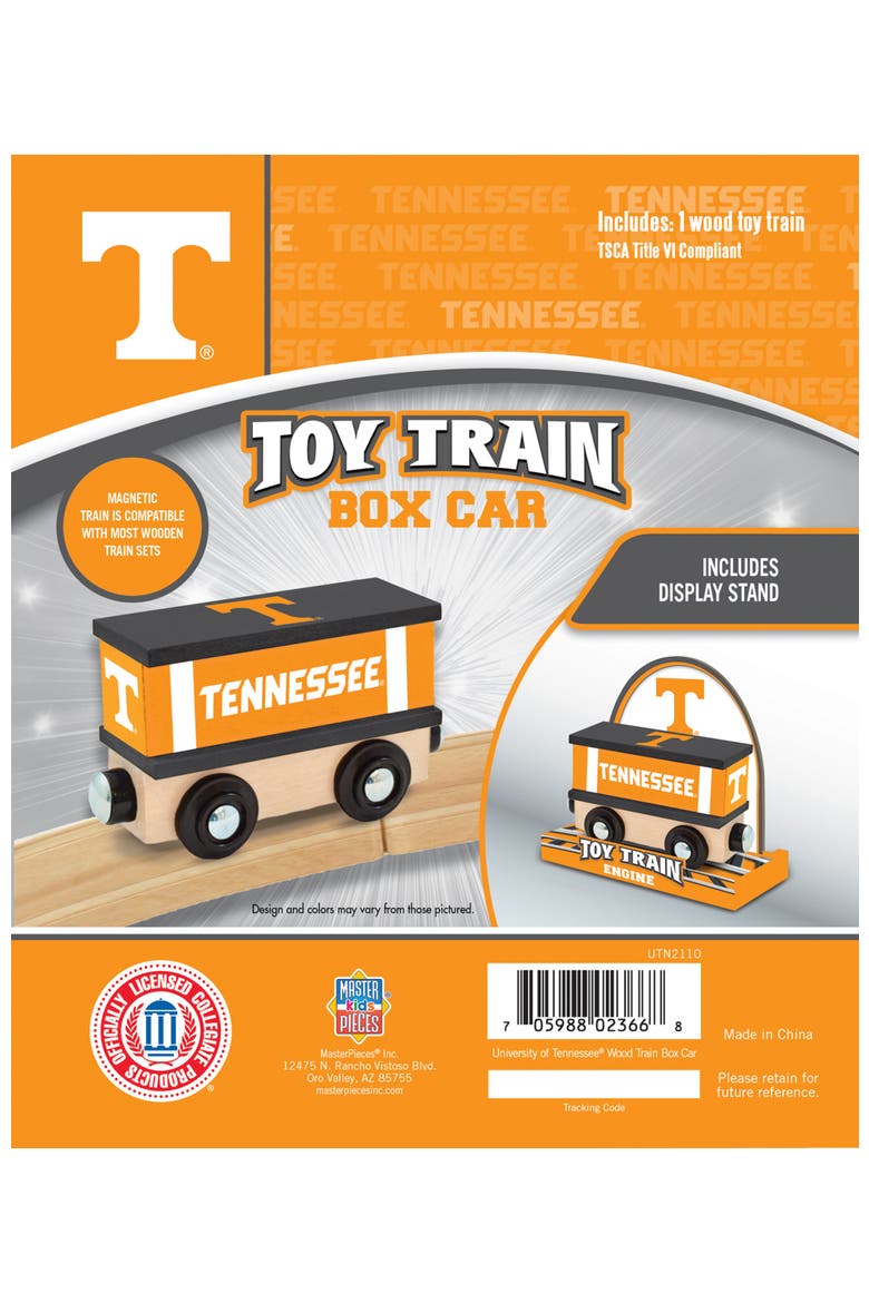 Tennessee Volunteers Toy Train Box Car, Alternate, color, Multicolor