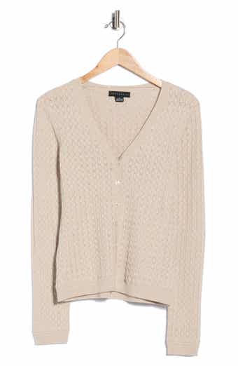 Pointelle Cardigan