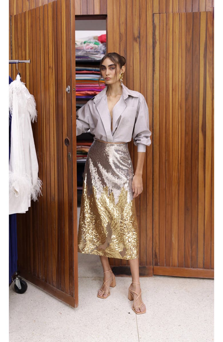 NO PISE LA GRAMA Elena Skirt, Alternate, color, 