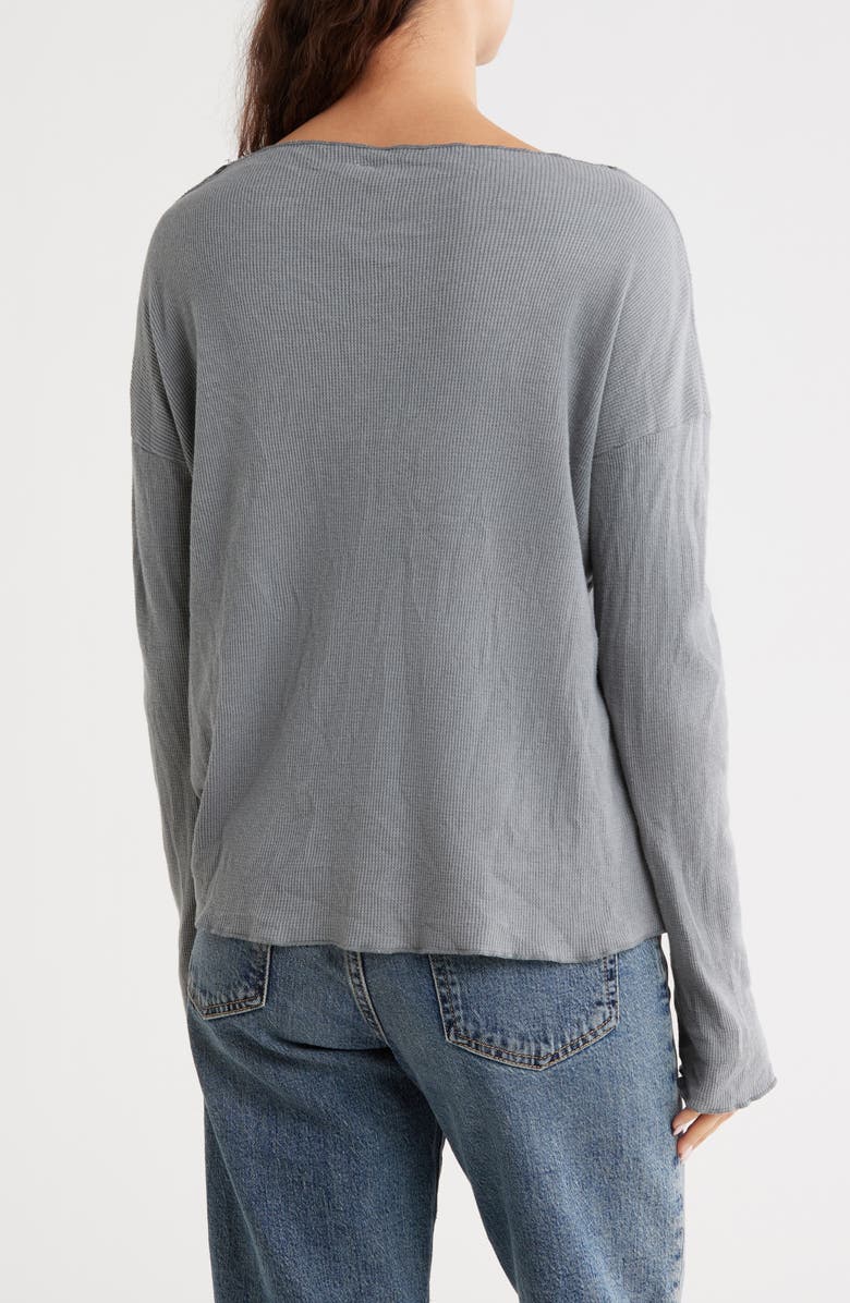 GO COUTURE Long Sleeve Pullover Sweater, Alternate, color, Charcoal