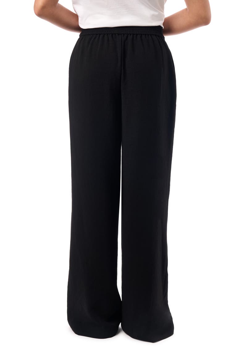 Essential Elastic Back Trouser, Alternate, color, Black