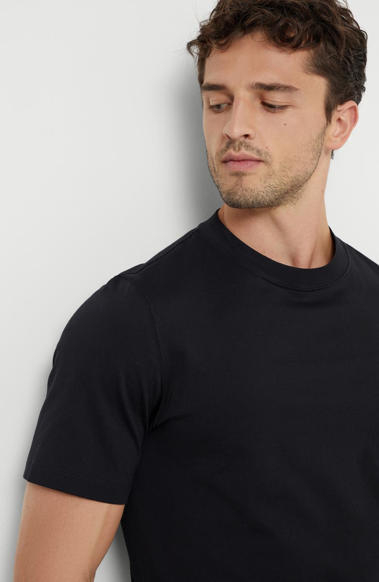 Brunello Cucinelli Crew-neck T-shirt, Alternate, color, 