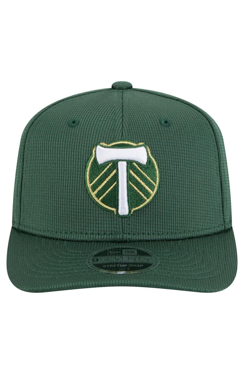 New Era Men's New Era  Green Portland Timbers 2025 Jersey Hook 9SEVENTY Stretch-Snap Hat, Alternate, color, 