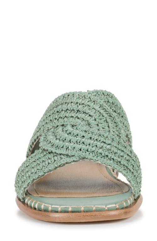 Baretraps Navene Woven Slide Sandal In Sage