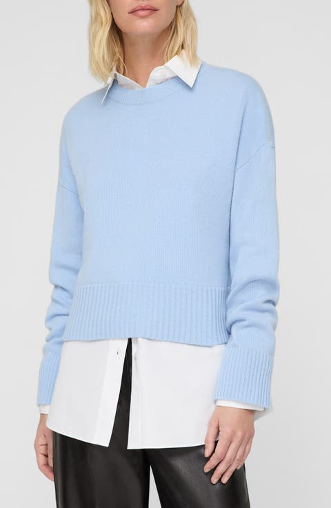 Cashmere Crop Sweater