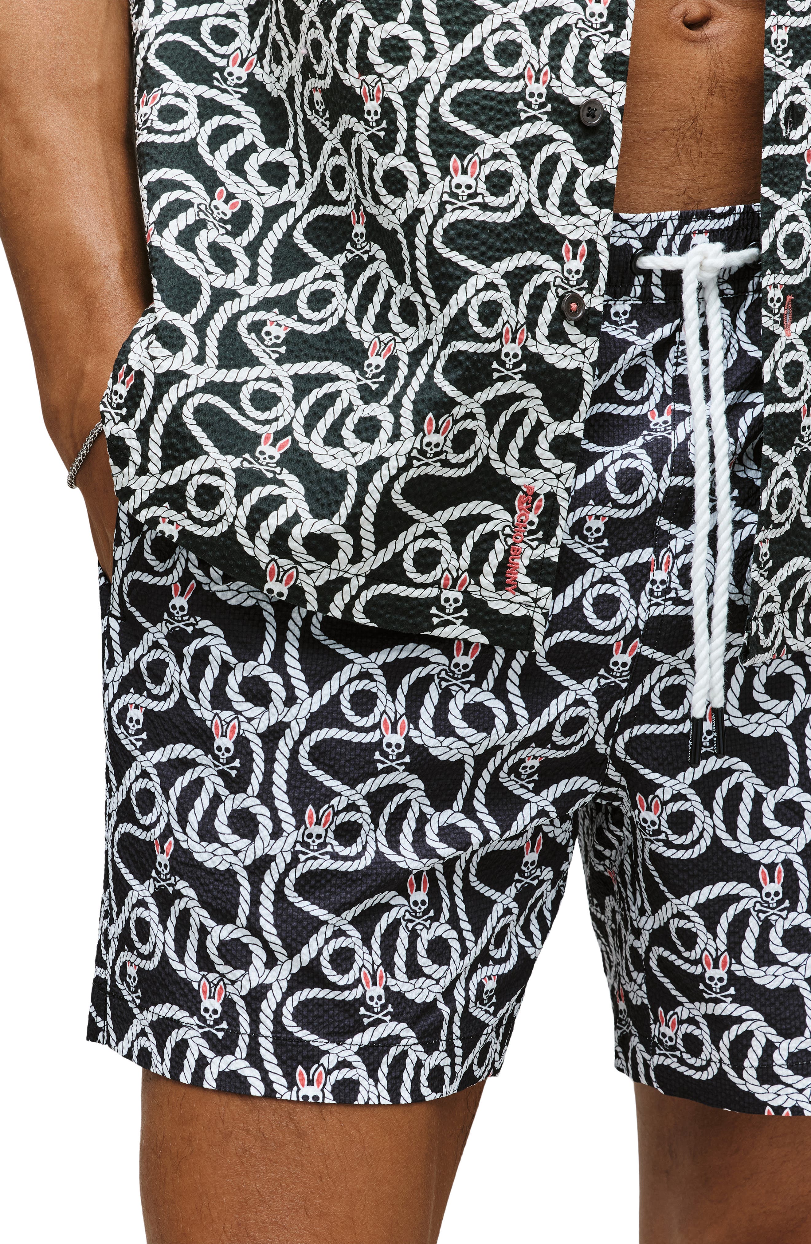 Cyrus Seersucker Button Front Shirt - image 2