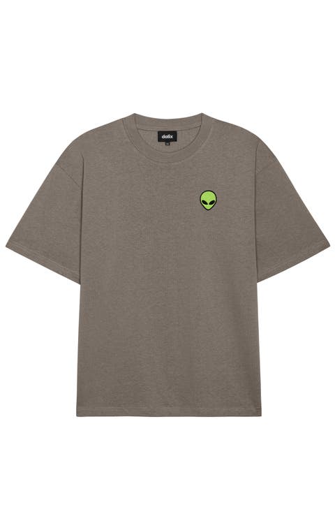 Mens Alien Heavyweight Relaxed Tee