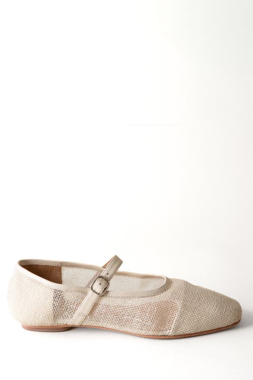 Huma Blanco Penny Mary Jane Flat