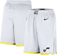 Nike Men's Nike White Utah Jazz 2022/23 Swingman Performance Shorts - Association Edition