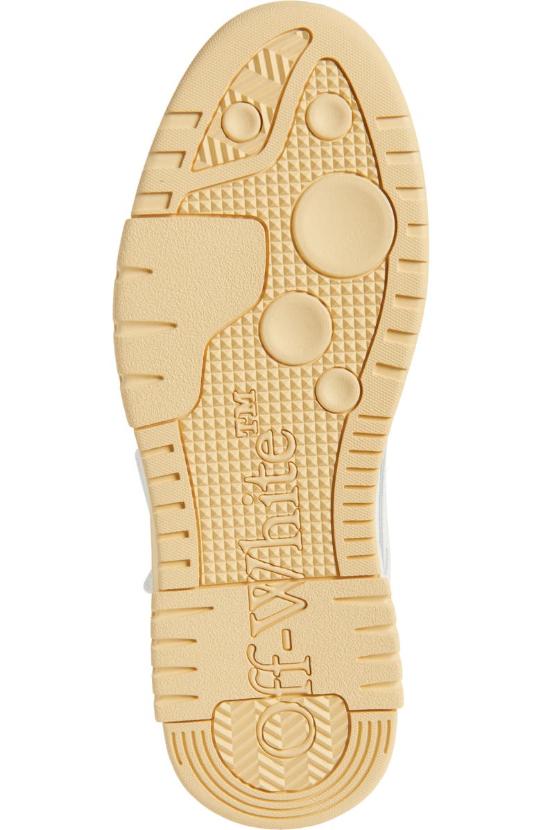 Off-White Out Of Office Calf Leather Sneaker, Alternate, color, White