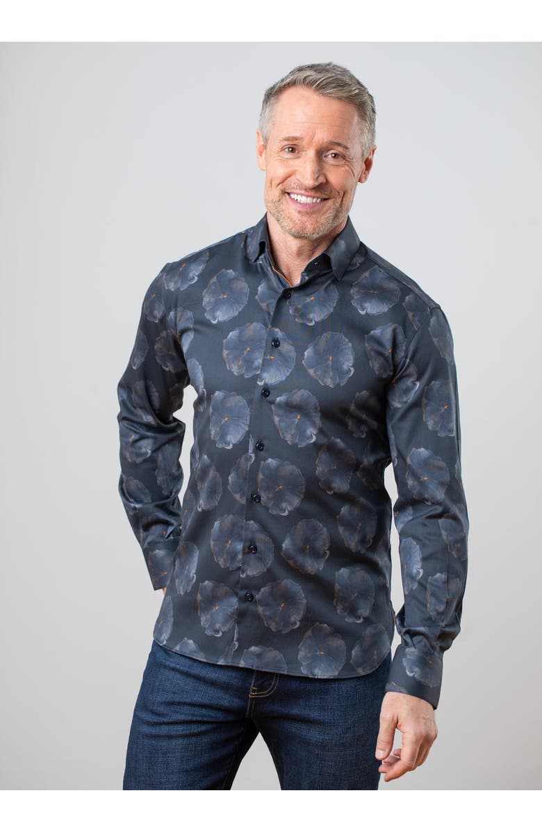 Hammer Made Eduardo Tailored Fit Button Down Shirt, Main, color, 