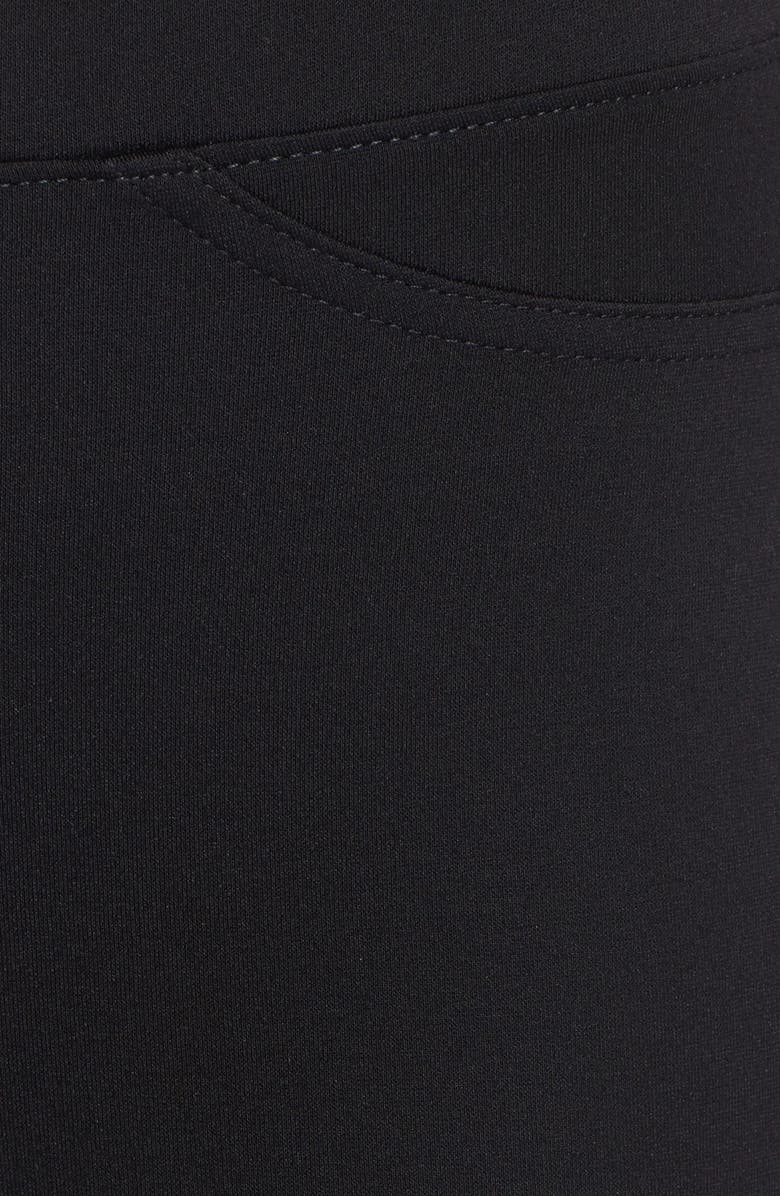 Hue Ponte Knit Leggings, Alternate, color, 