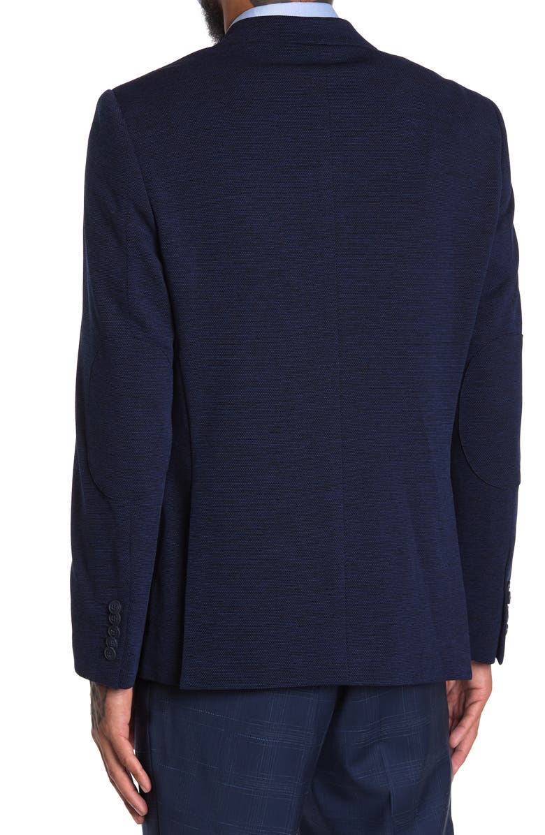 SOUL OF LONDON Solid Knit Blazer, Alternate, color, 