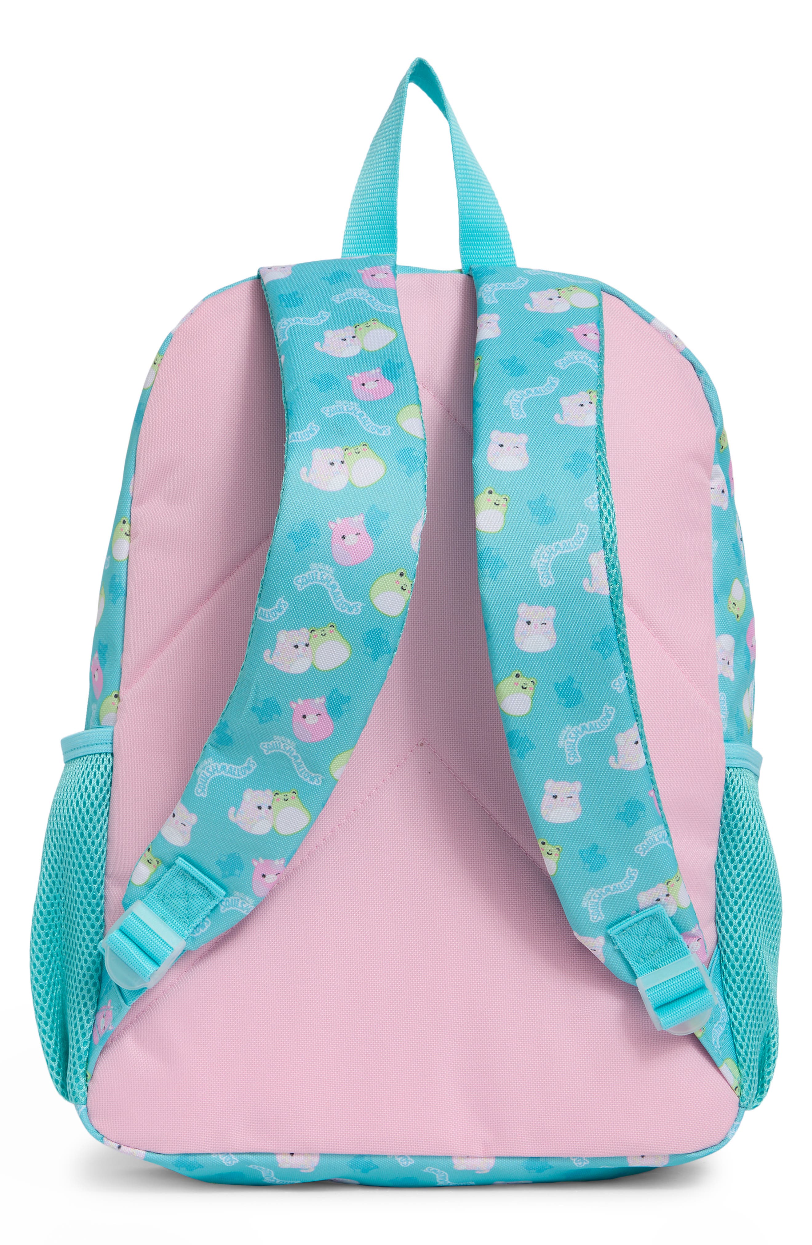 USPA ACCESSORIES Kids' Squishmallow Backpack & Lunchbox Set, Alternate, color, Teal