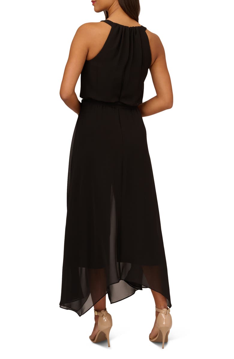 Adrianna Papell Jersey & Chiffon Jumpsuit, Alternate, color, 