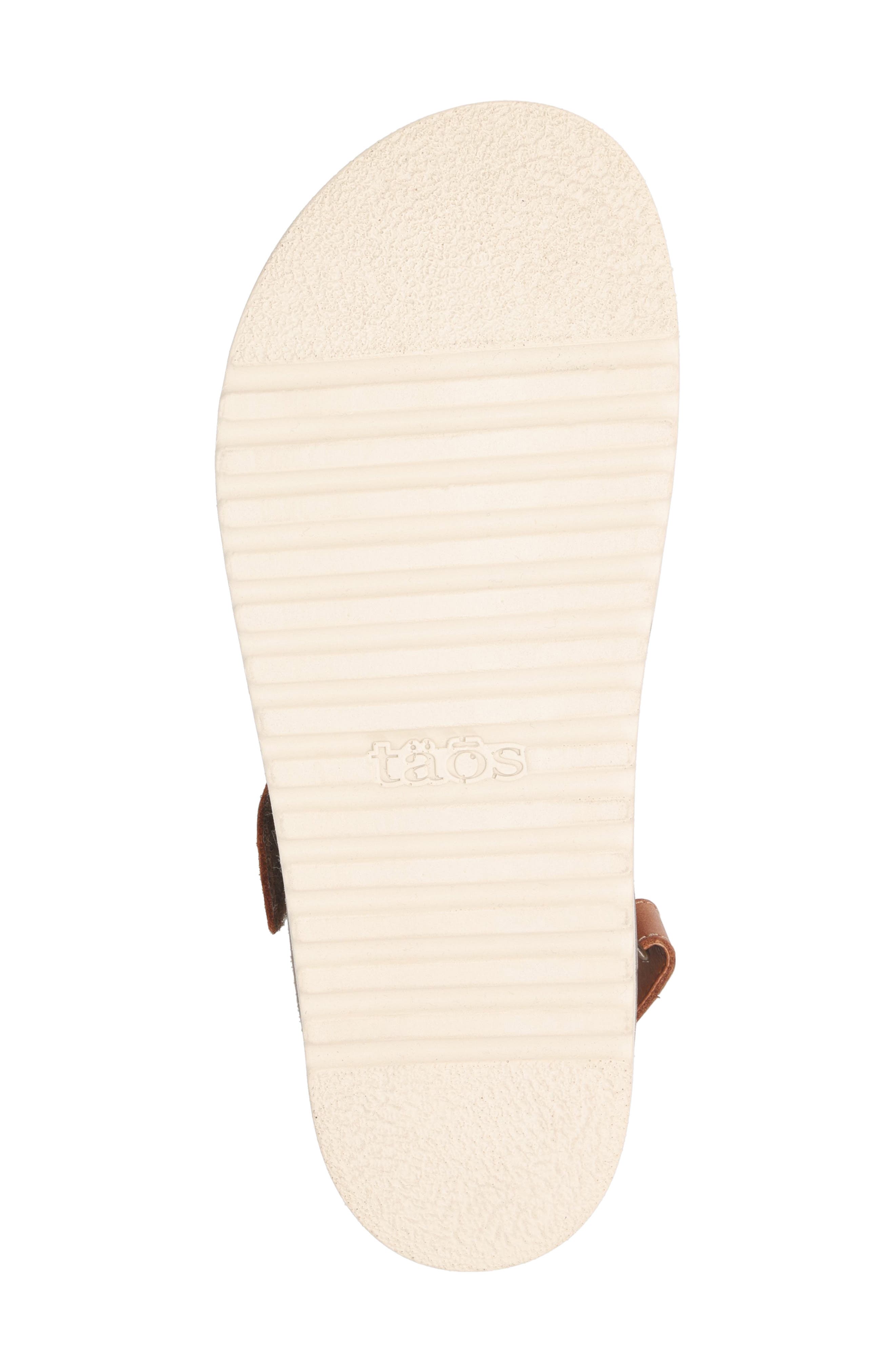 Sideways Sandal, Alternate, color, CARAMEL