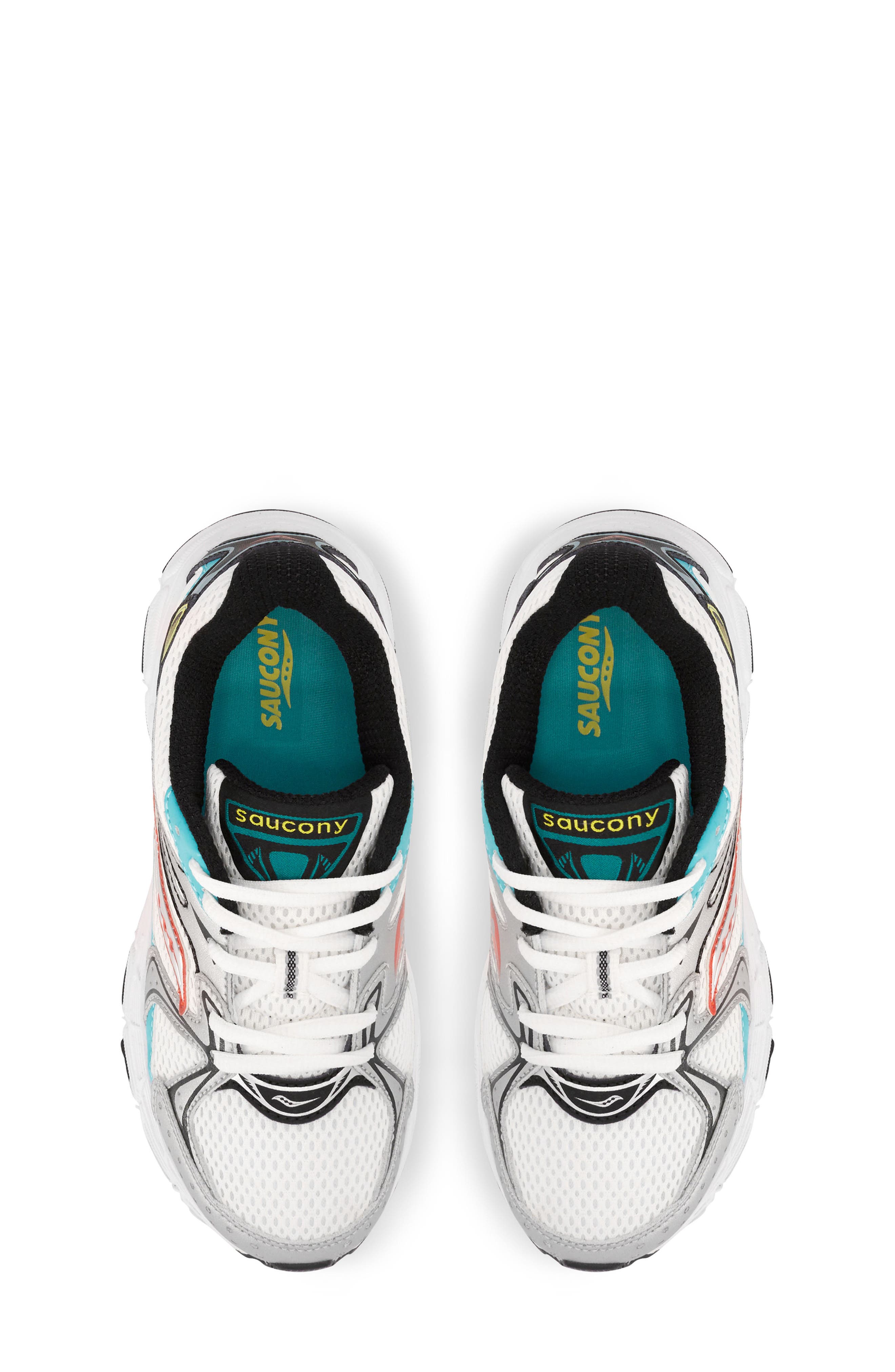 Saucony Kids
 Ride Millennium Sneaker, Alternate, color, White/ Mutant