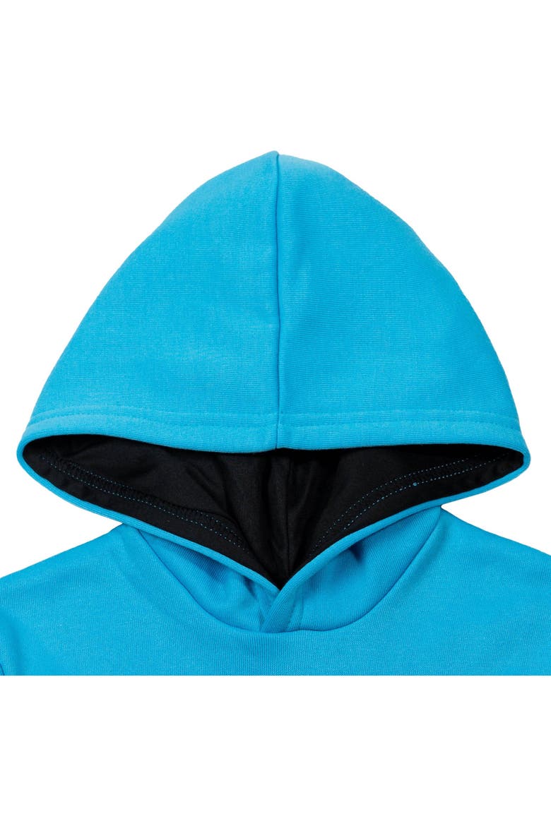 Fleece Pullover Hoodie, Alternate, color, Cookie Monster Blue