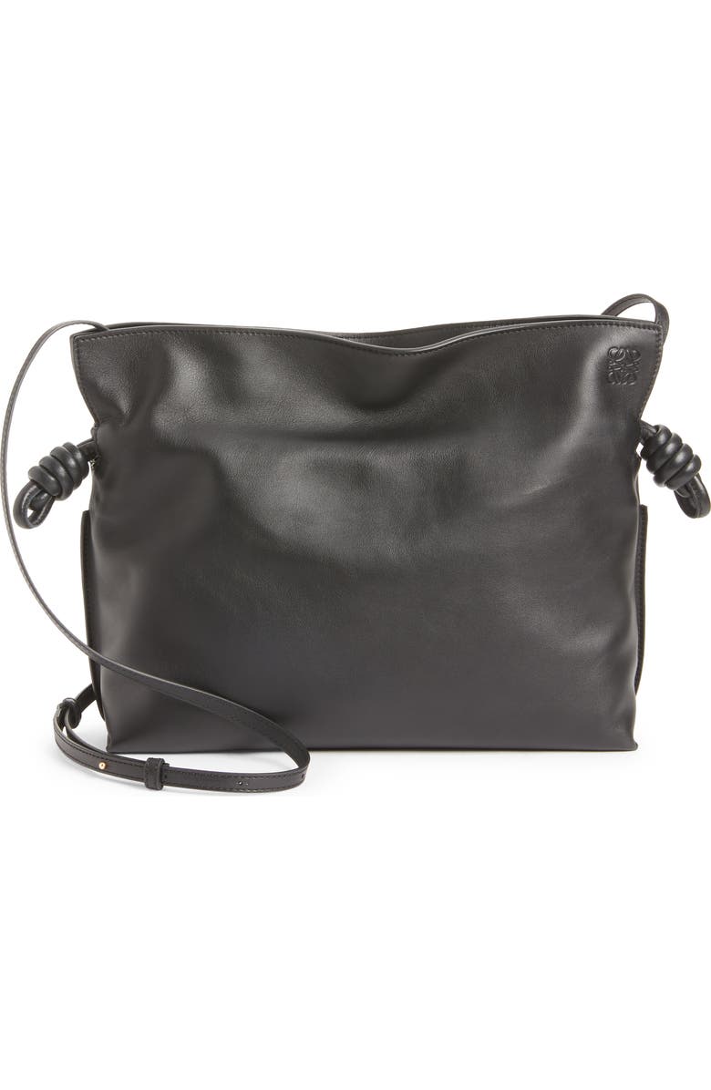 Loewe Flamenco Leather Clutch, Main, color,