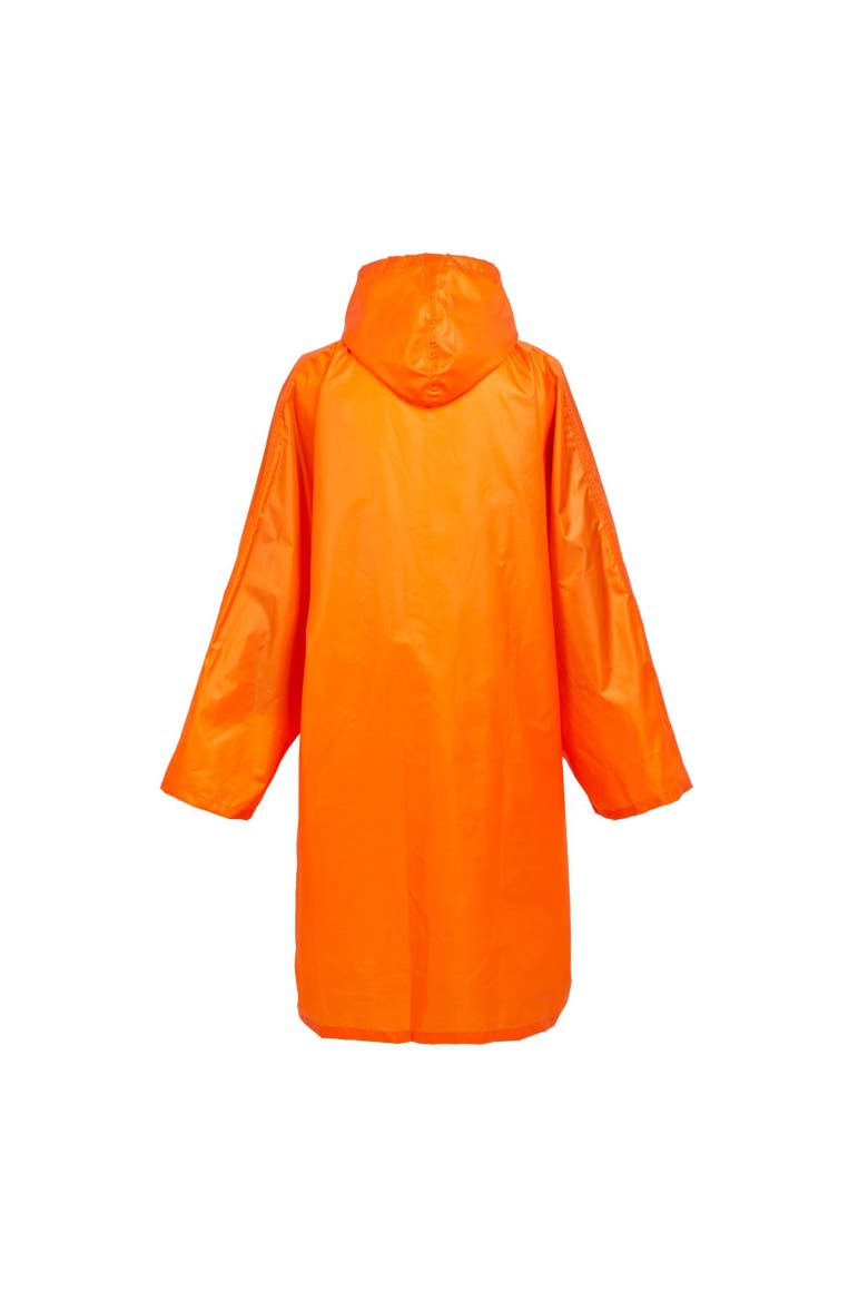 Fedrik Waterproof Poncho, Alternate, color, Persimmon