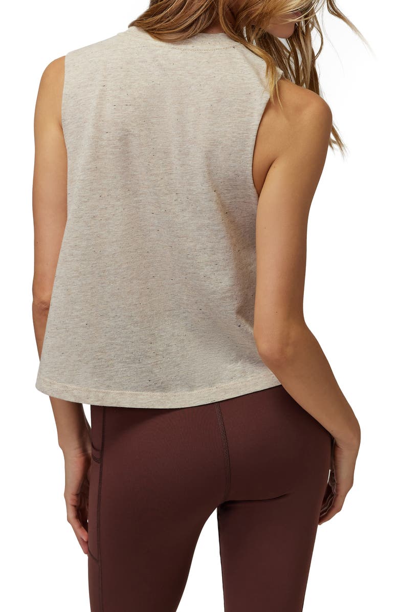 Spiritual Gangster The Universe Crop Graphic Tank, Alternate, color, 