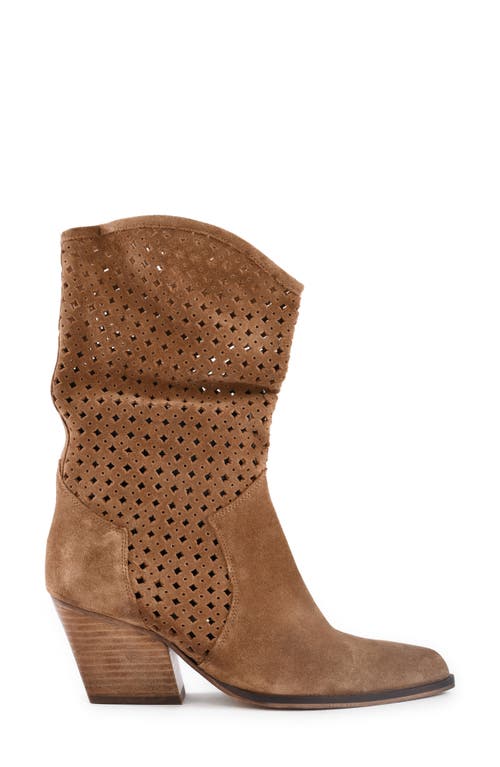 Seychelles Diva Pointed Toe Western Boot In Brown