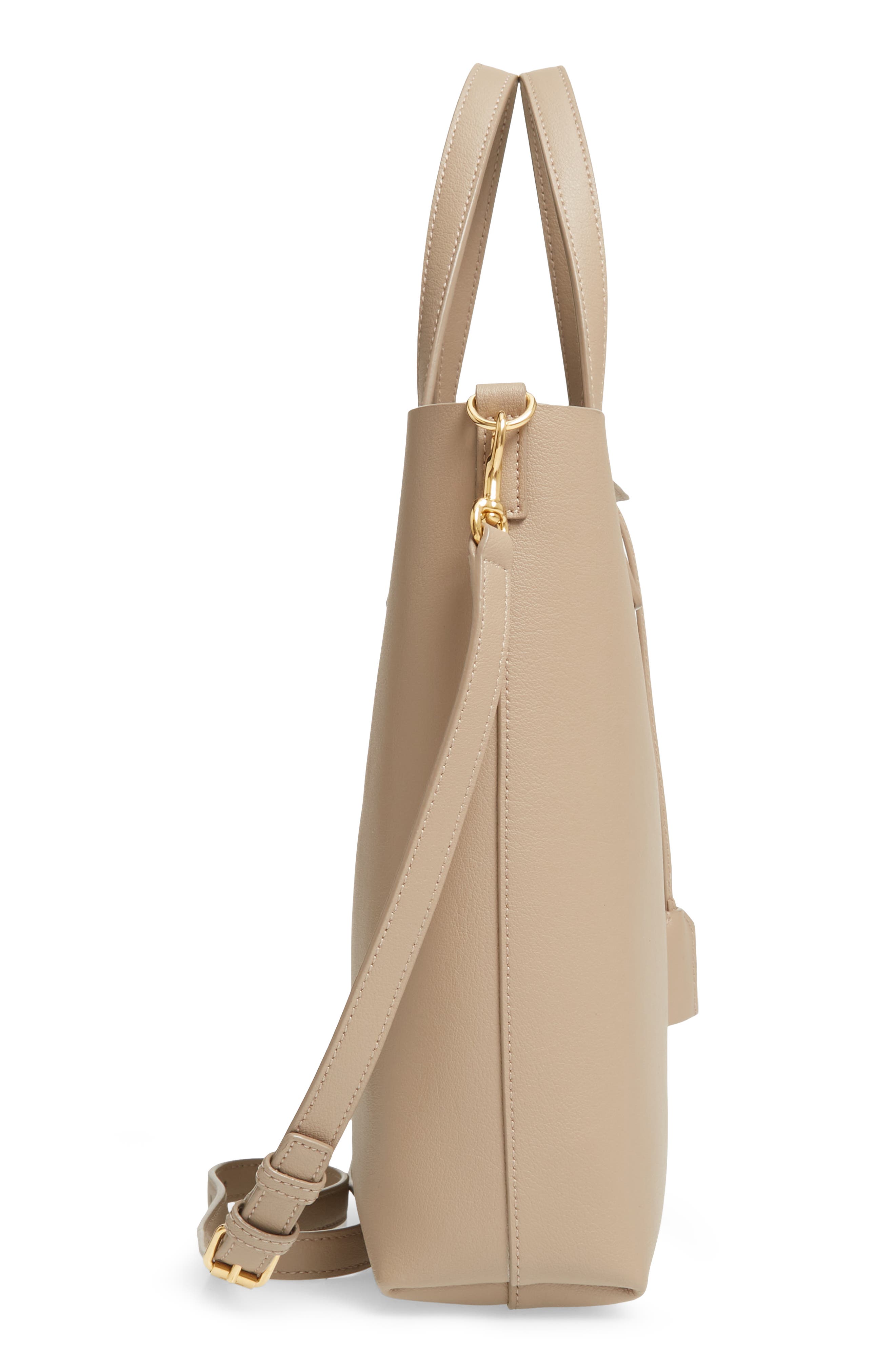 Saint Laurent Toy Shopping Leather Tote, Alternate, color, 