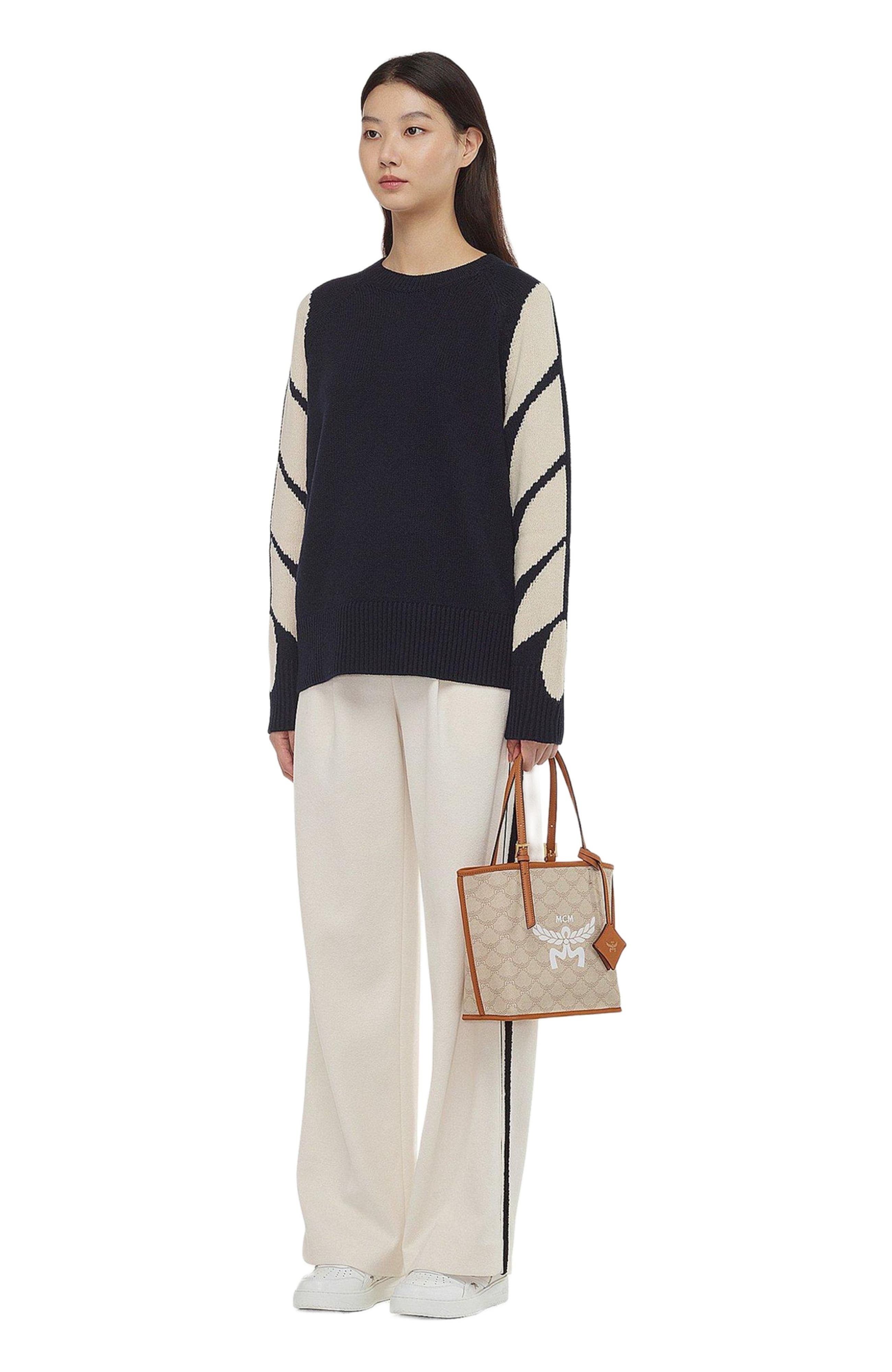 MCM Himmel Shopper in Lauretos, Alternate, color, 