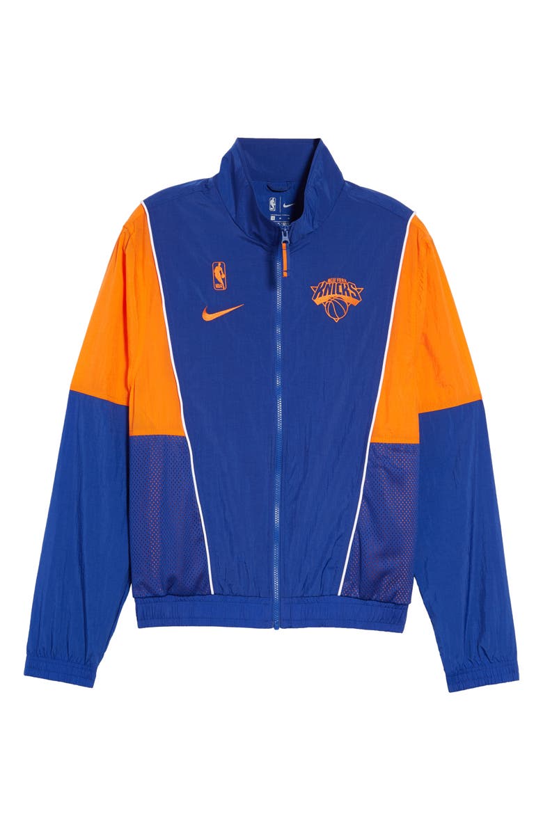 Nike New York Knicks Tracksuit Jacket, Alternate, color, 