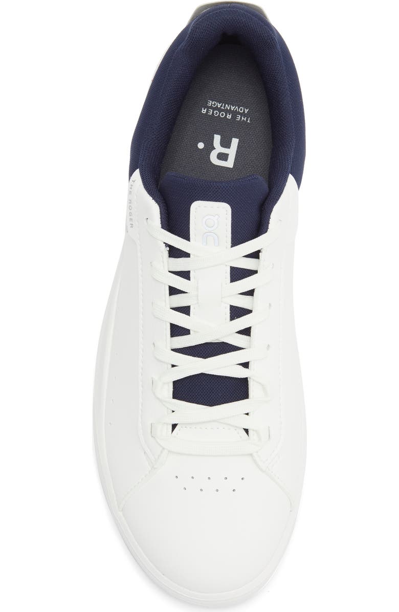 On THE ROGER Advantage Tennis Sneaker, Alternate, color, White/ Midnight