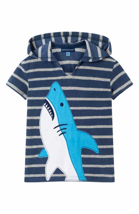 Andy & Evan Kids' Hooded Terry Cloth Cover-Up
