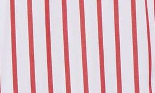 DRAKE'S DRAKE'S STRIPE COTTON POPLIN BUTTON-UP SHIRT