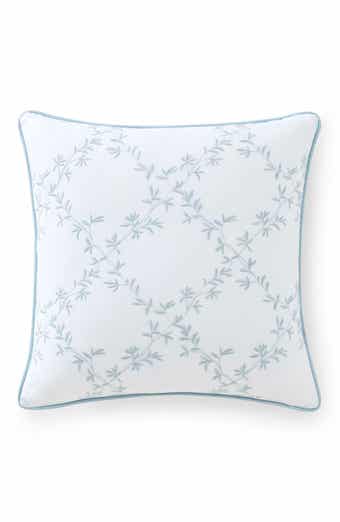 Blooming Trellis Cotton Decorative Pillow
