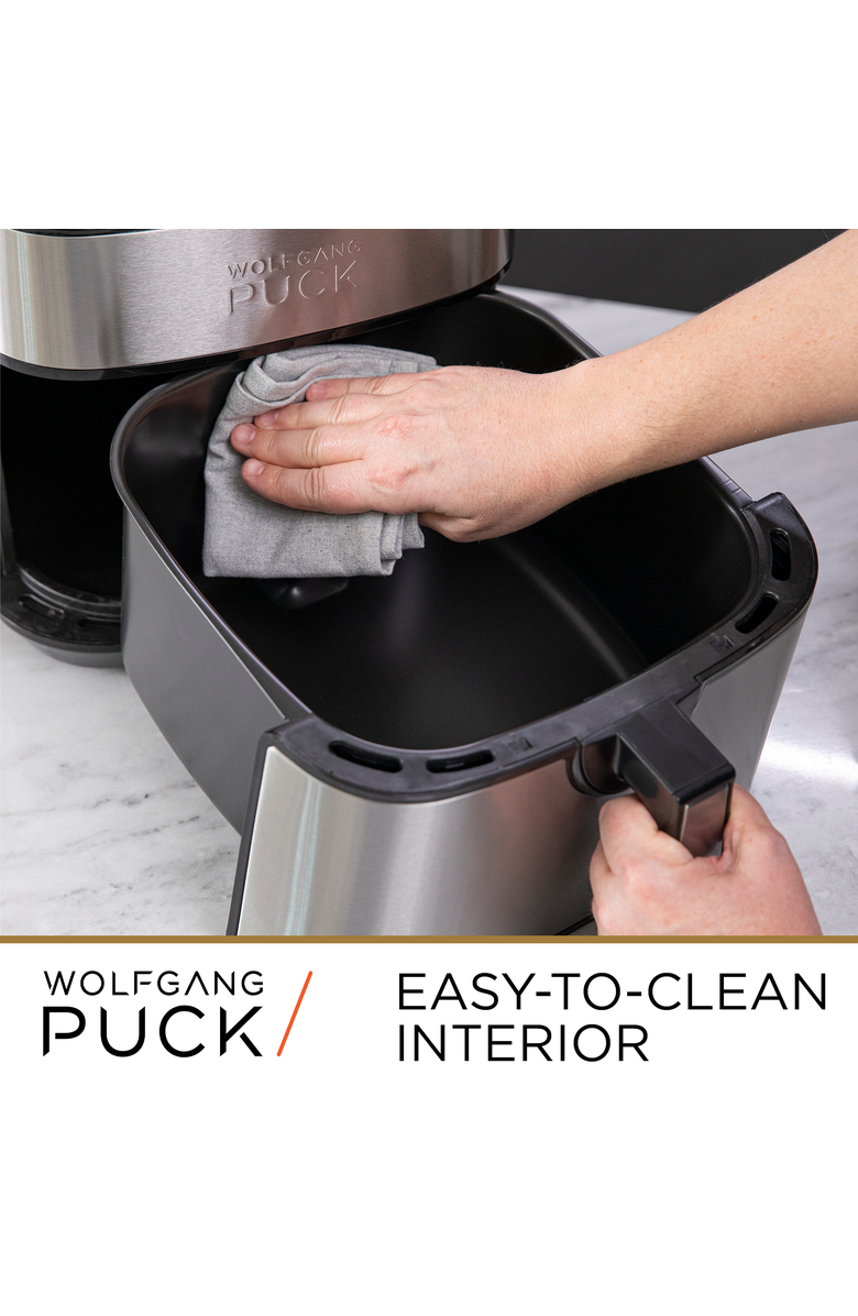 Wolfgang Puck 9.7qt Stainless Steel Air Fryer, Alternate, color, Silver