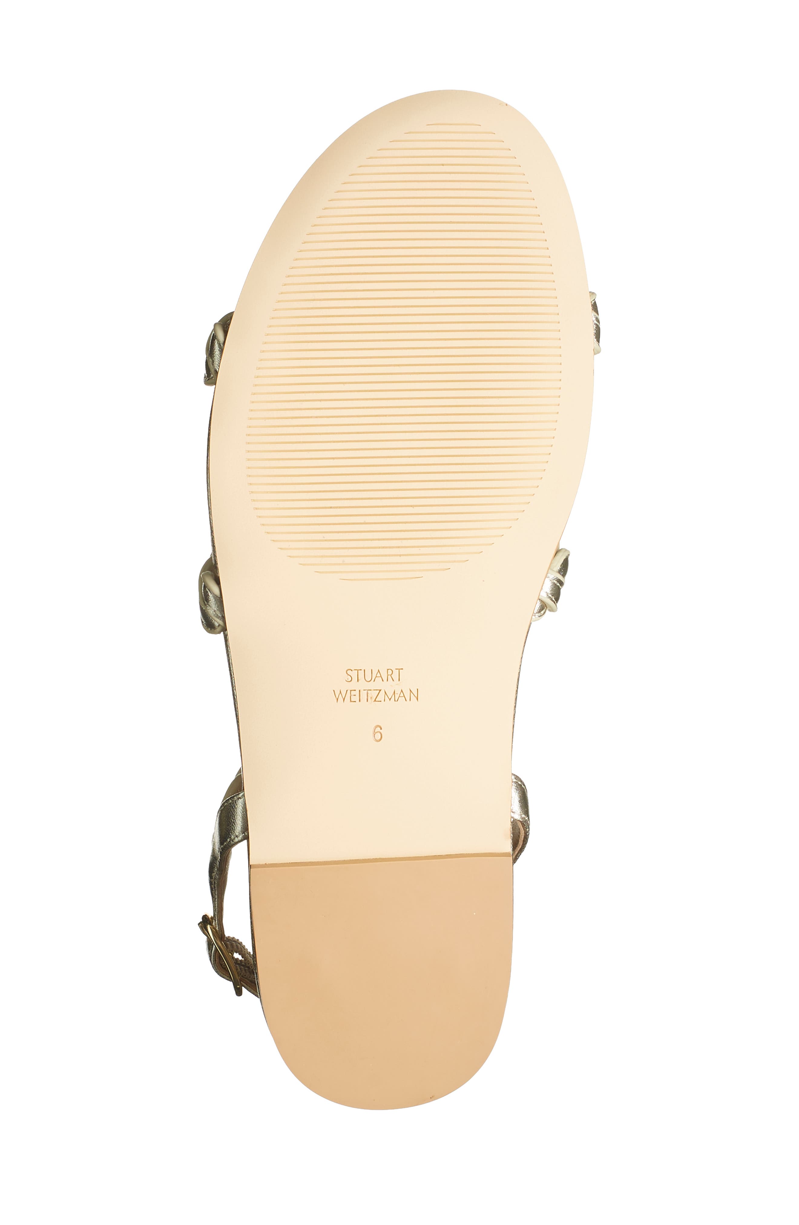 Stuart Weitzman Twistie Flat Sandal, Alternate, color, 