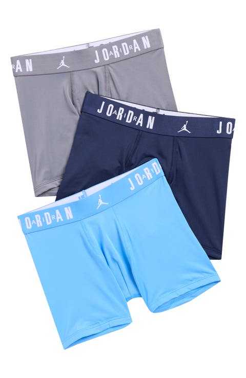 Kids' 3-Pack Performance Boxer Briefs (Big Kid)