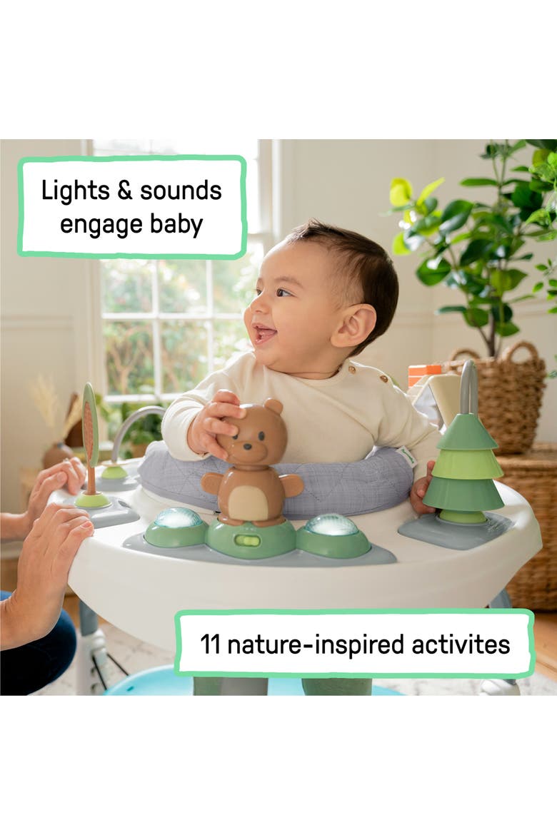 Spring & Sprout 3-in-1 Activity Jumper & Table, Alternate, color, MULTICOLORED
