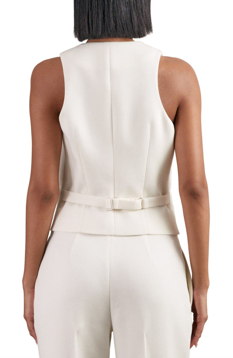 Reiss Lily Vest, Alternate, color, White