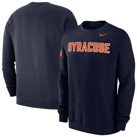 Men's Nike Navy Syracuse Orange Club Sweatshirt