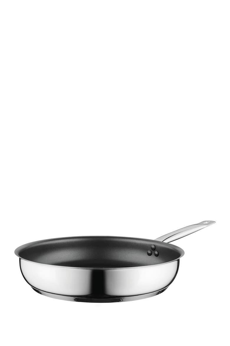 Comfort 11" Stainless Steel Non-Stick Frying Pan, Main, color, SILVER
