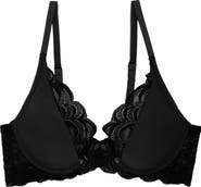 Natori Persuasion Lace Convertible Plunge T-Shirt Bra