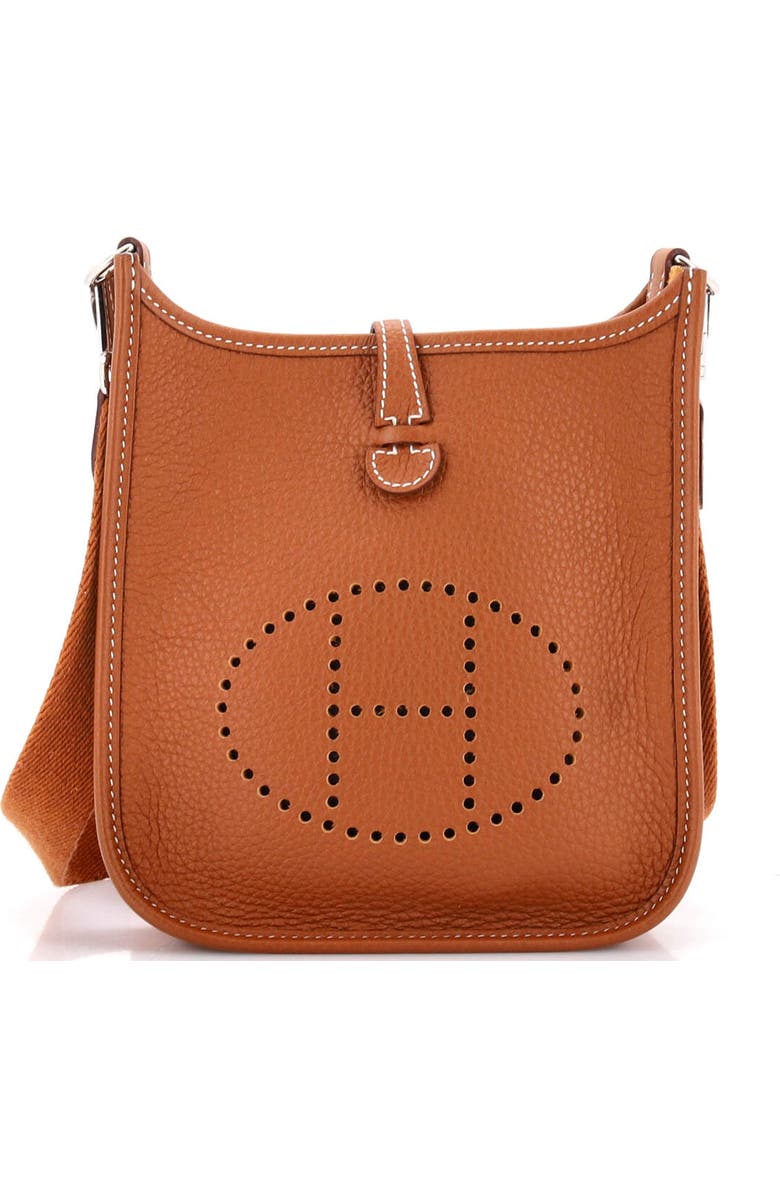 Pre-Owned Hermes Evelyne Bag Gen III Clemence TPM, Main, color, Gold