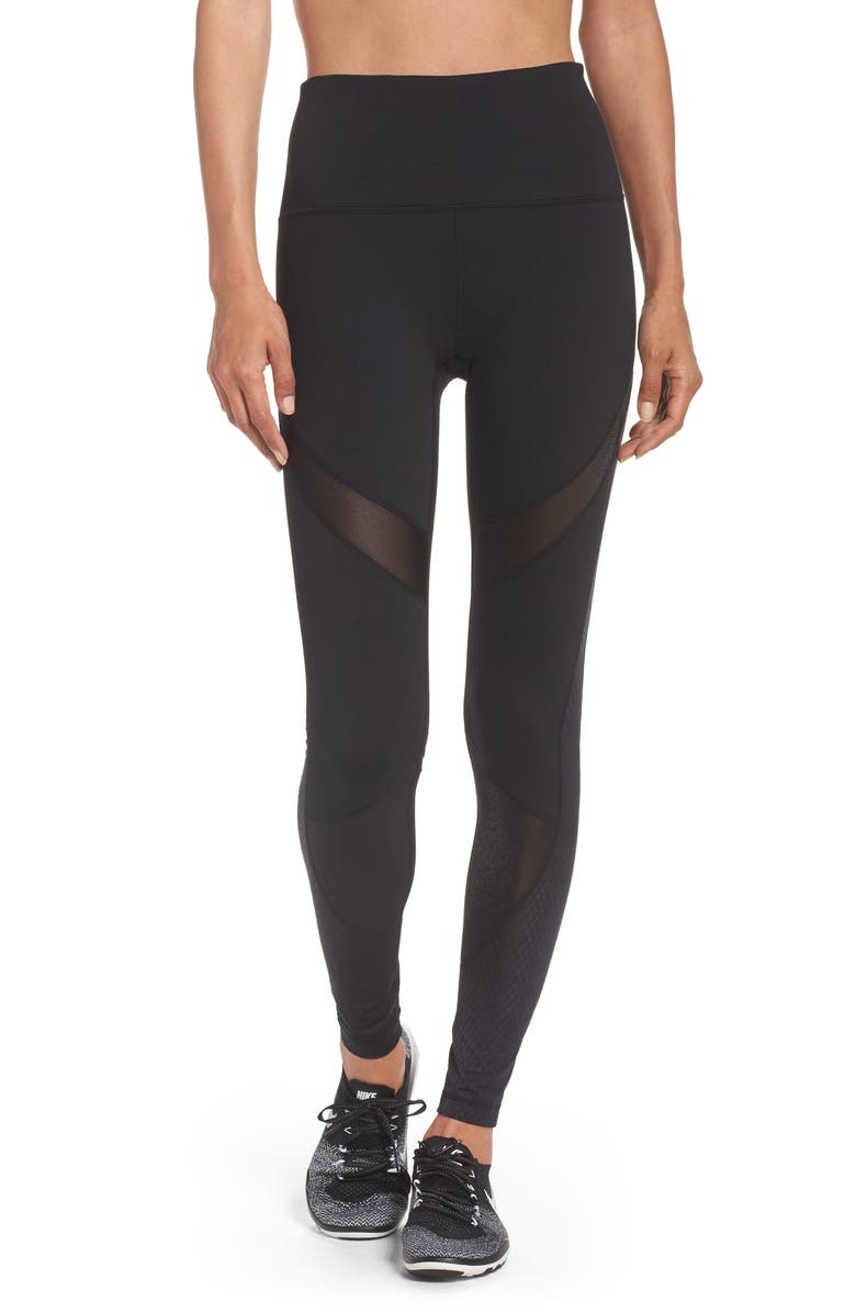 Zella Knock Out High Waist Leggings, Main, color,