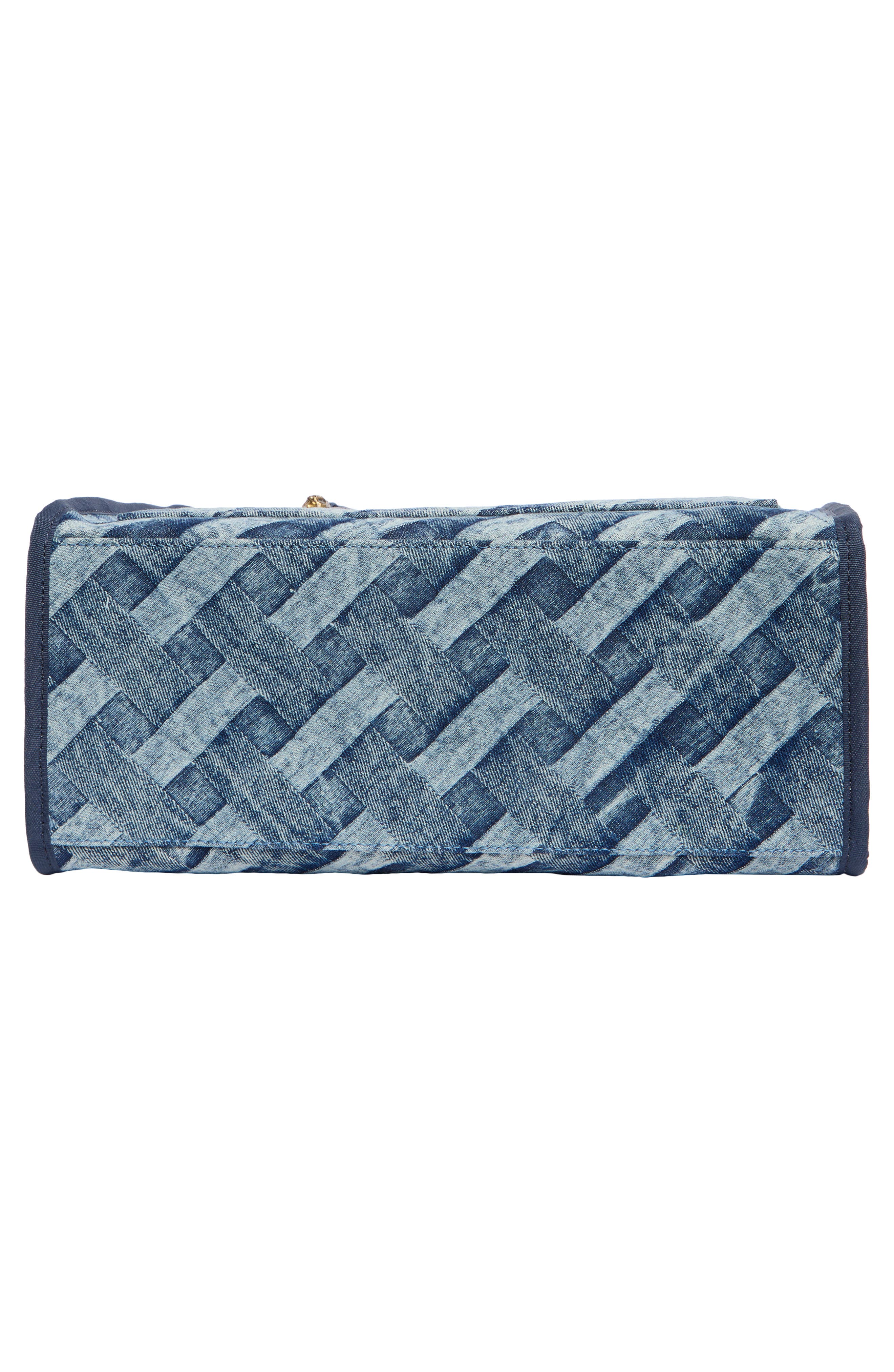 Kurt Geiger London Kurt Denim Tote, Alternate, color, Navy