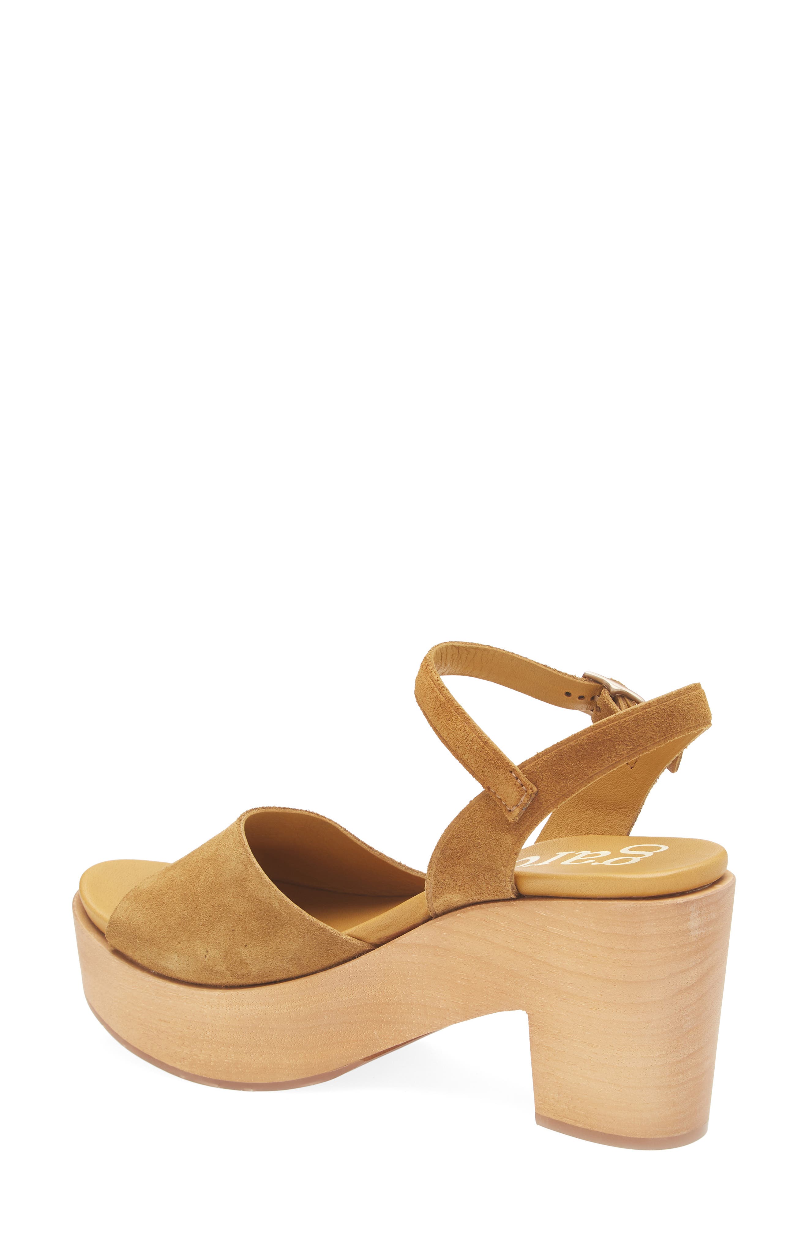 Pedro Garcia Danila Ankle Strap Platform Sandal, Alternate, color, Alpaca Castoro