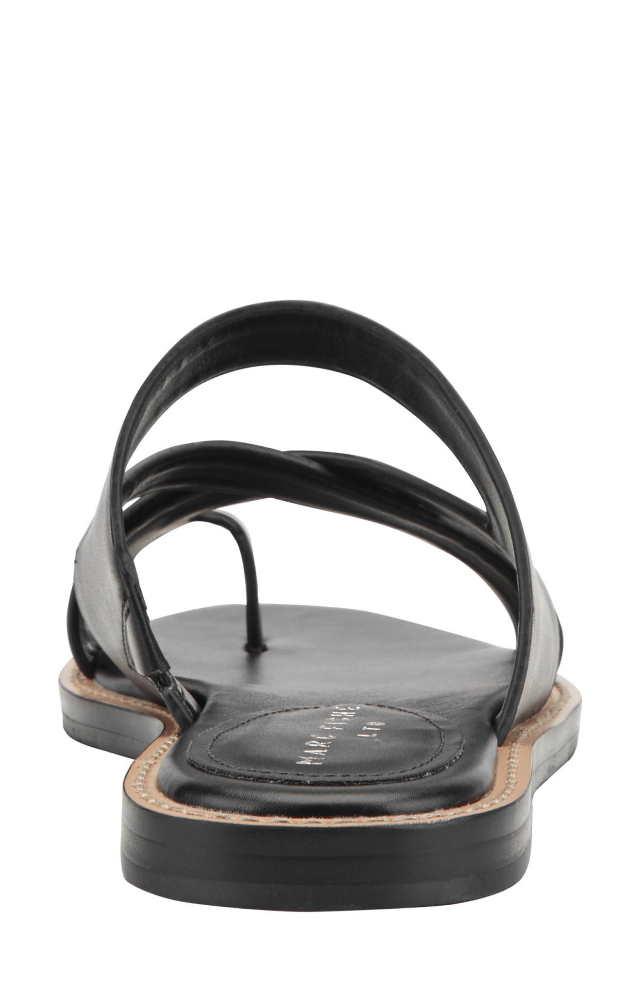 Marc Fisher LTD Genella Slide Sandal, Alternate, color, Black