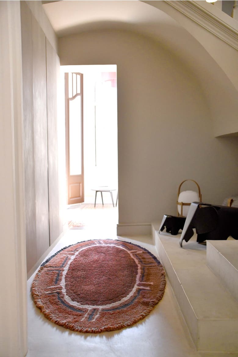 Woolable Rug Karibu, Alternate, color, Cinnamon, Seashell, Charcoal