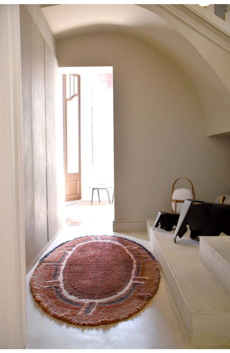 Lorena Canals Woolable Rug Karibu, Alternate, color, Cinnamon, Seashell, Charcoal